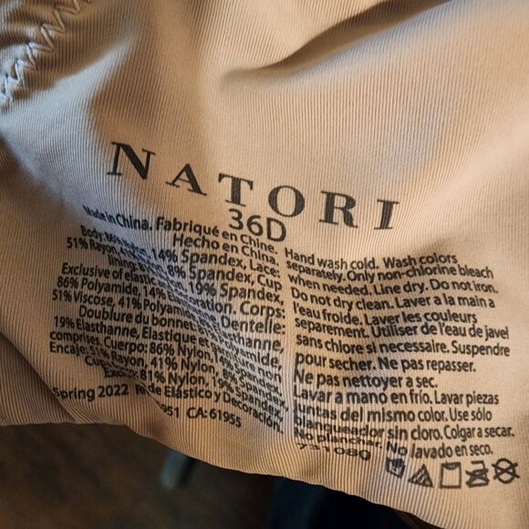 Natori Rose Dream Custom Coverage Underwire T-Shirt Bra 36D Pink - Picture 13 of 13